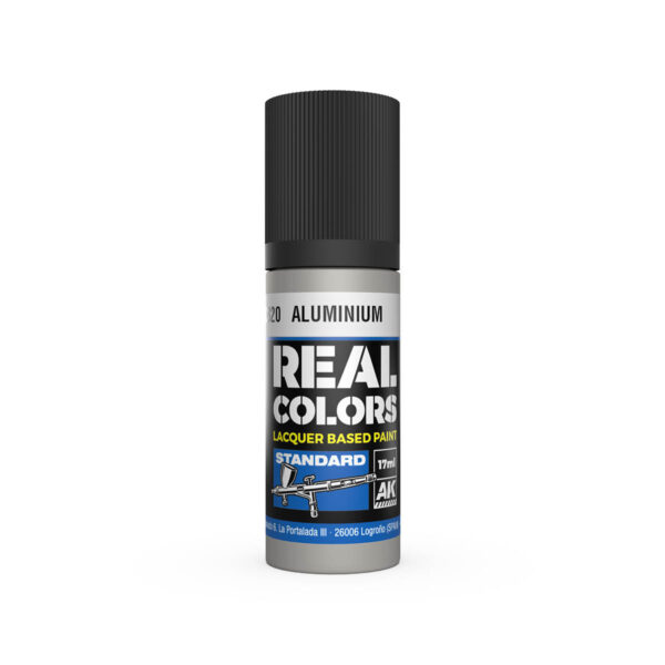 AK Interactive Real Colors Standard Aluminium 17ml RC820