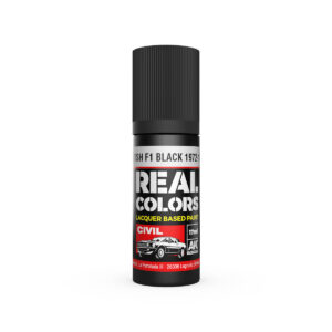 AK Interactive Real Colors Civil British F1 Black 1972-1986 17ml RC828