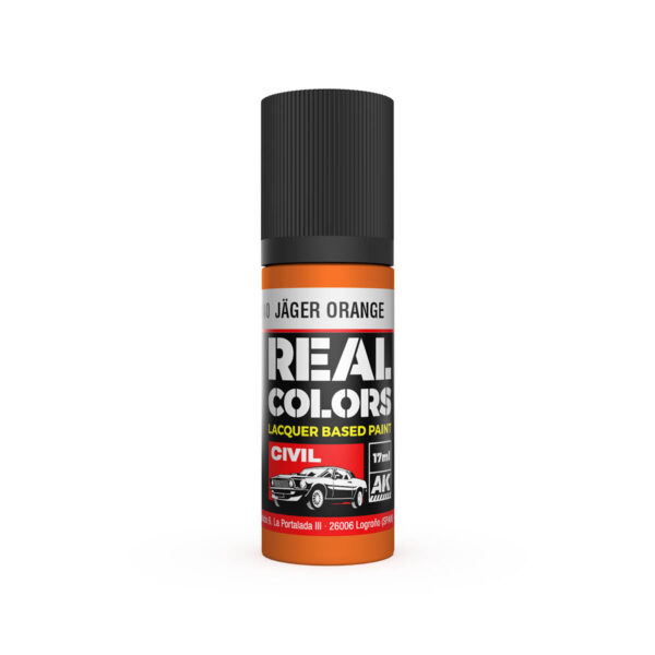 AK Interactive Real Colors Civil Jäger Orange 17ml RC840