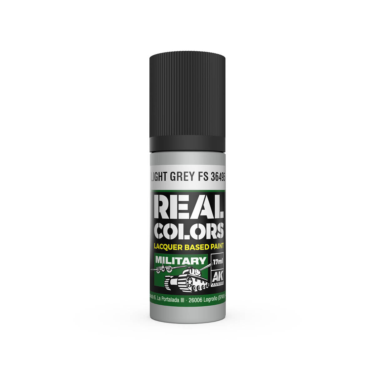 AK Interactive Real Colors Military Light Grey FS 36495 17ml RC921