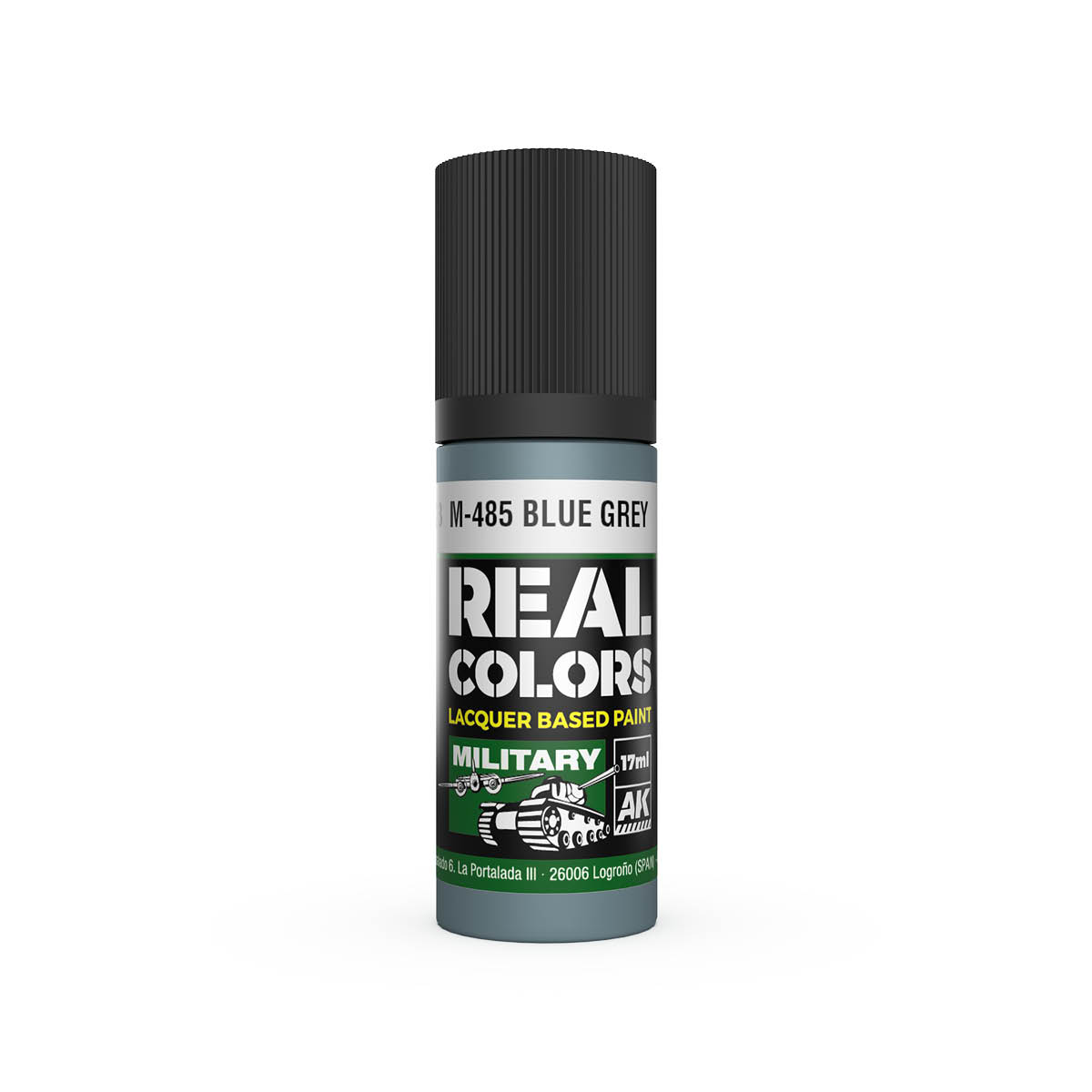 AK Interactive Real Colors Military M-485 Blue Grey 17ml RC923