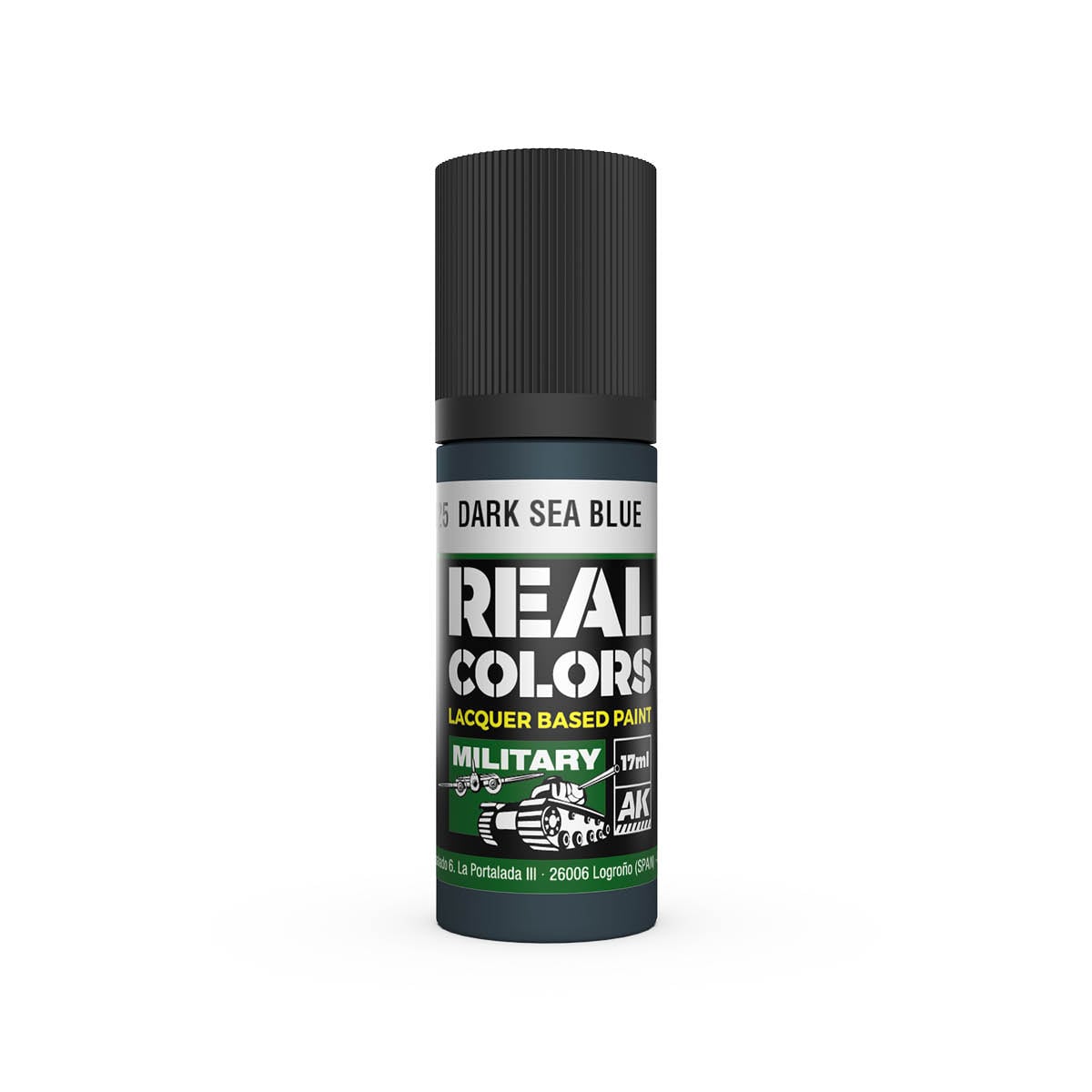 AK Interactive Real Colors Military Dark Sea Blue 17ml RC925