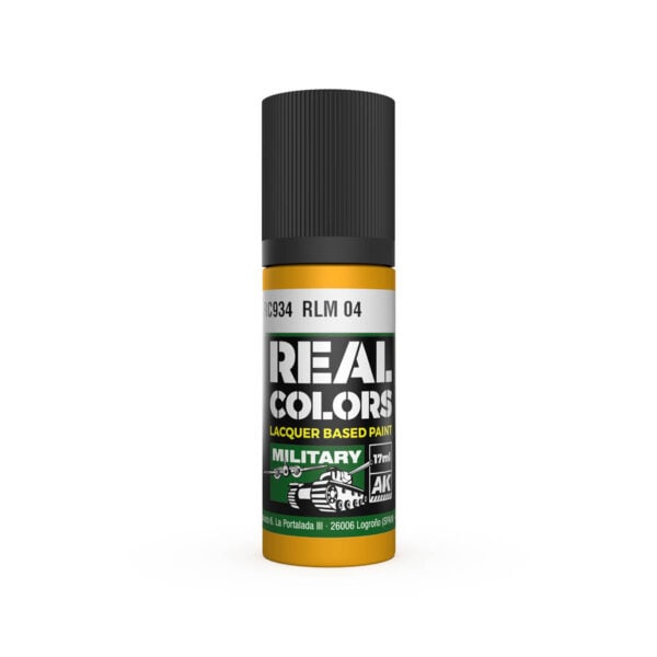 AK Interactive Real Colors Military RLM 04 17ml RC934