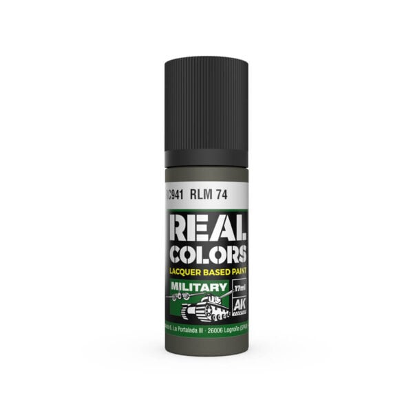 AK Interactive Real Colors Military RLM 74 17ml RC941