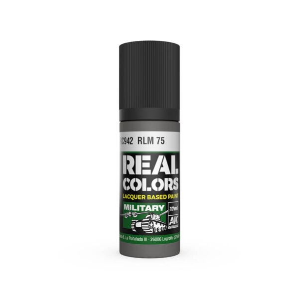 AK Interactive Real Colors Military RLM 75 17ml RC942