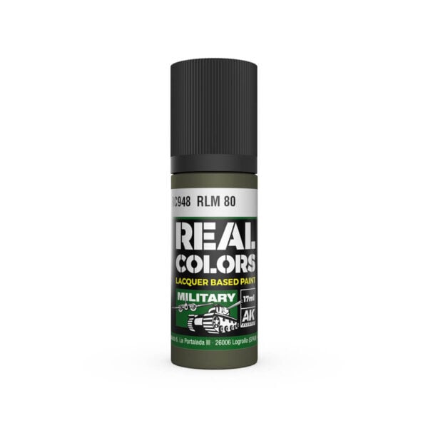 AK Interactive Real Colors Military RLM 80 17ml RC948