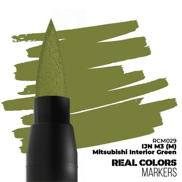 AK Interactive Real Colors Markers IJN M3 M Mitsubishi Interior Green RCM029