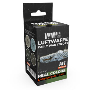 AK Interactive Real Colors WWII Luftwaffe Early War Colors RCS101 Paint Set of 4