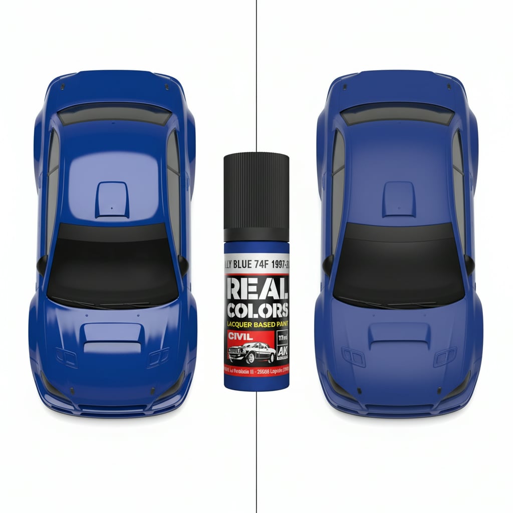 AK Interactive Real Colors Civil Rally Blue 74F 1997-2002 17ml RC845 ...