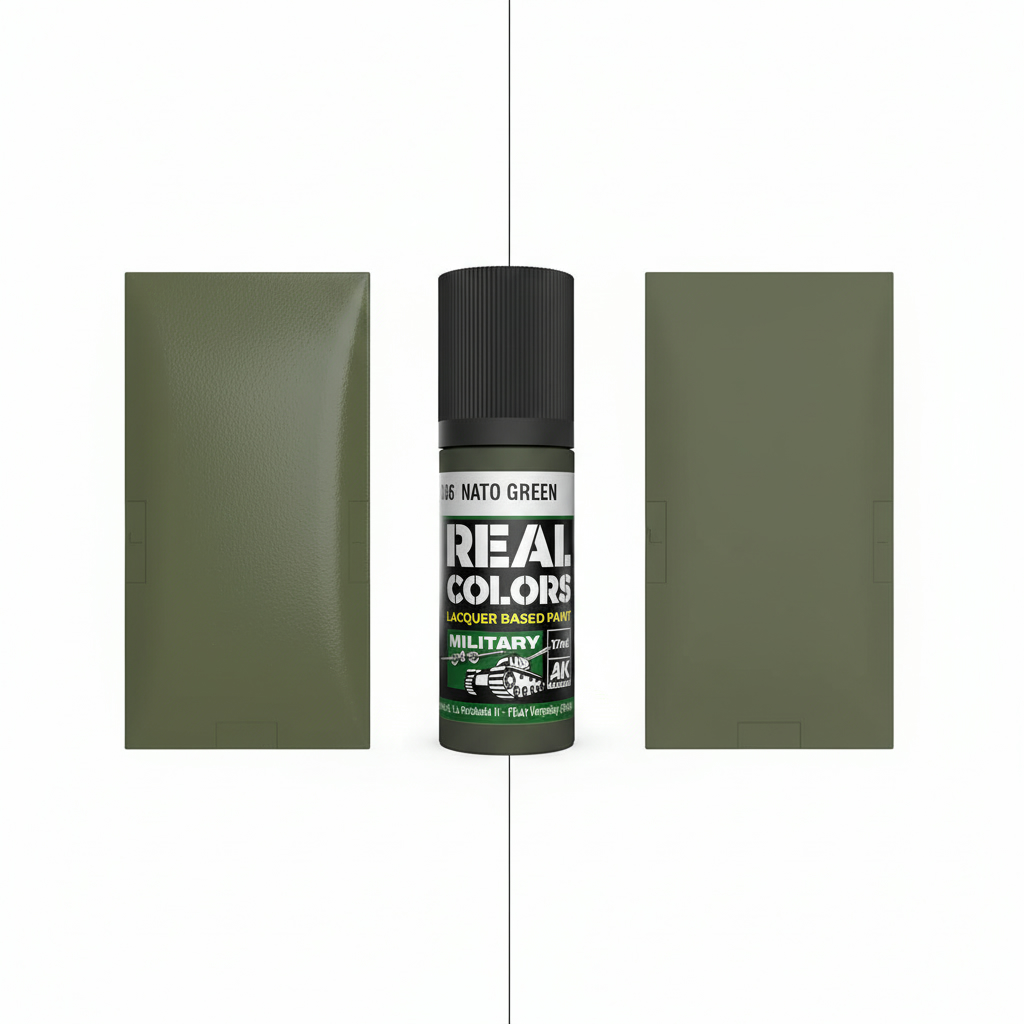 AK Interactive Real Colors Military NATO Green 17ml RC886