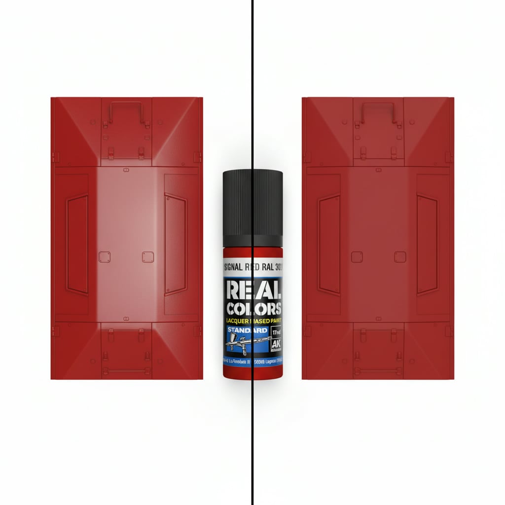AK Interactive Real Colors Standard Signal Red RAL 3020 17ml RC811