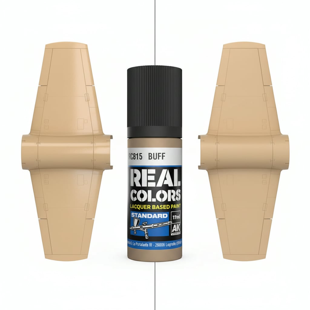 AK Interactive Real Colors Standard Buff 17ml RC815