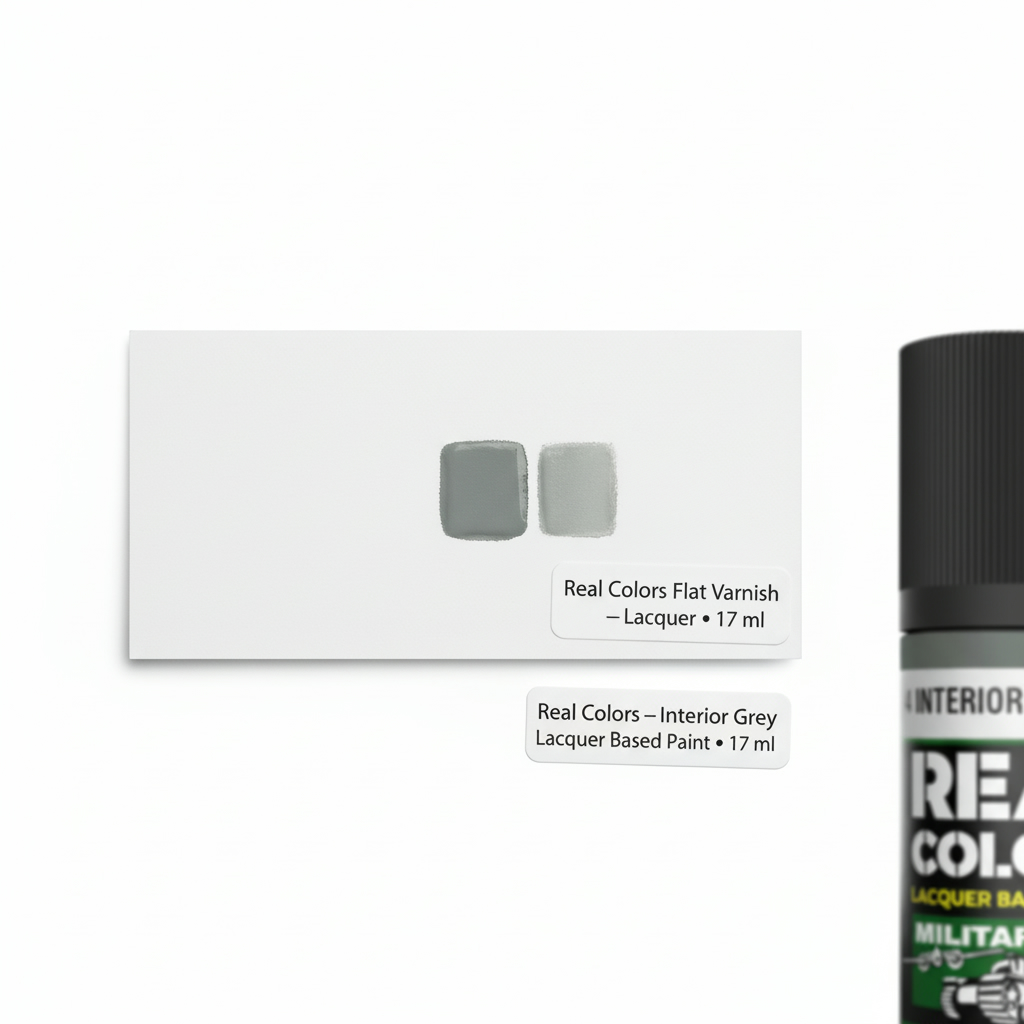 AK Interactive Real Colors Military A-14 Interior Steel Grey 17ml RC979
