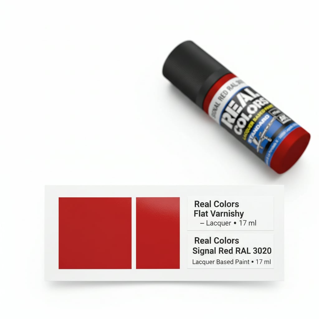 AK Interactive Real Colors Standard Signal Red RAL 3020 17ml RC811