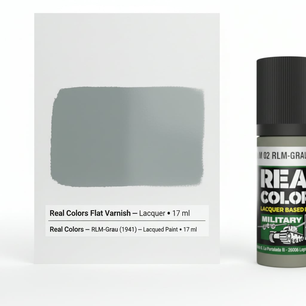 AK Interactive Real Colors Military RLM 02 RLM-GRAU 1938 17ml RC932 - Image 2