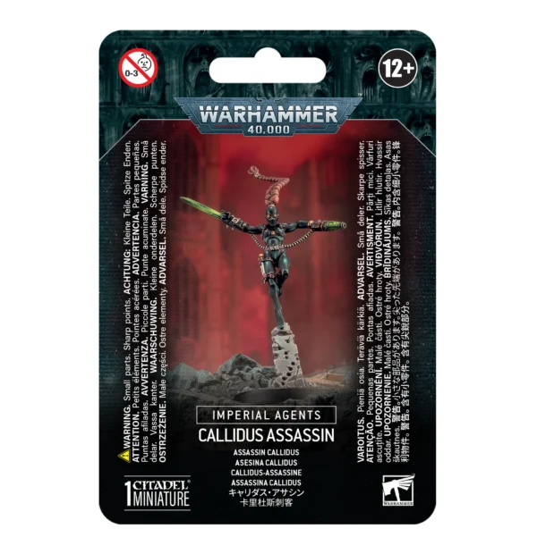 Warhammer 40000 Imperial Agents Callidus Assassin 52-12