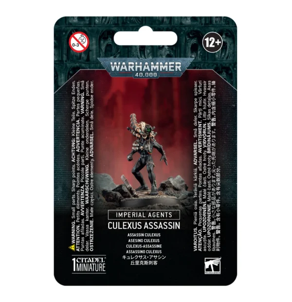 Warhammer 40000 Imperial Agents Culexus Assassin 52-11