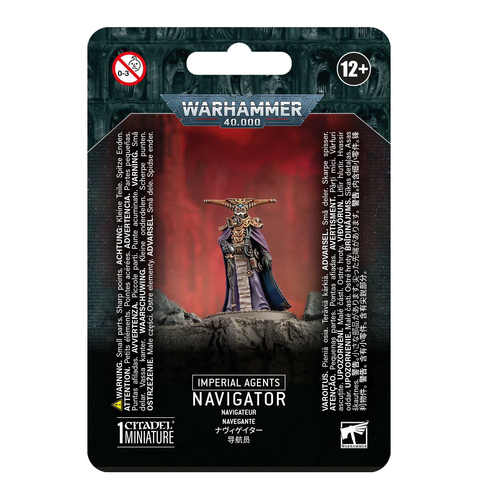 Warhammer 40000 Imperial Agents Navis Nobilite Navigator 57-52