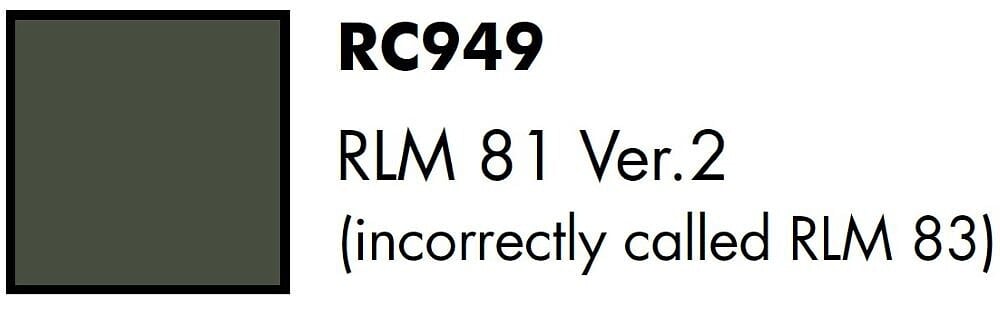 AK Interactive Real Colors Military RLM 81 Ver.2 incorrectly called RLM 83 17ml RC949