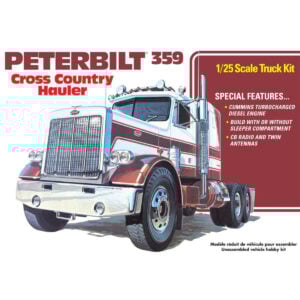 AMT Peterbilt 359 Cross Country Hauler 1/25 Scale 1477