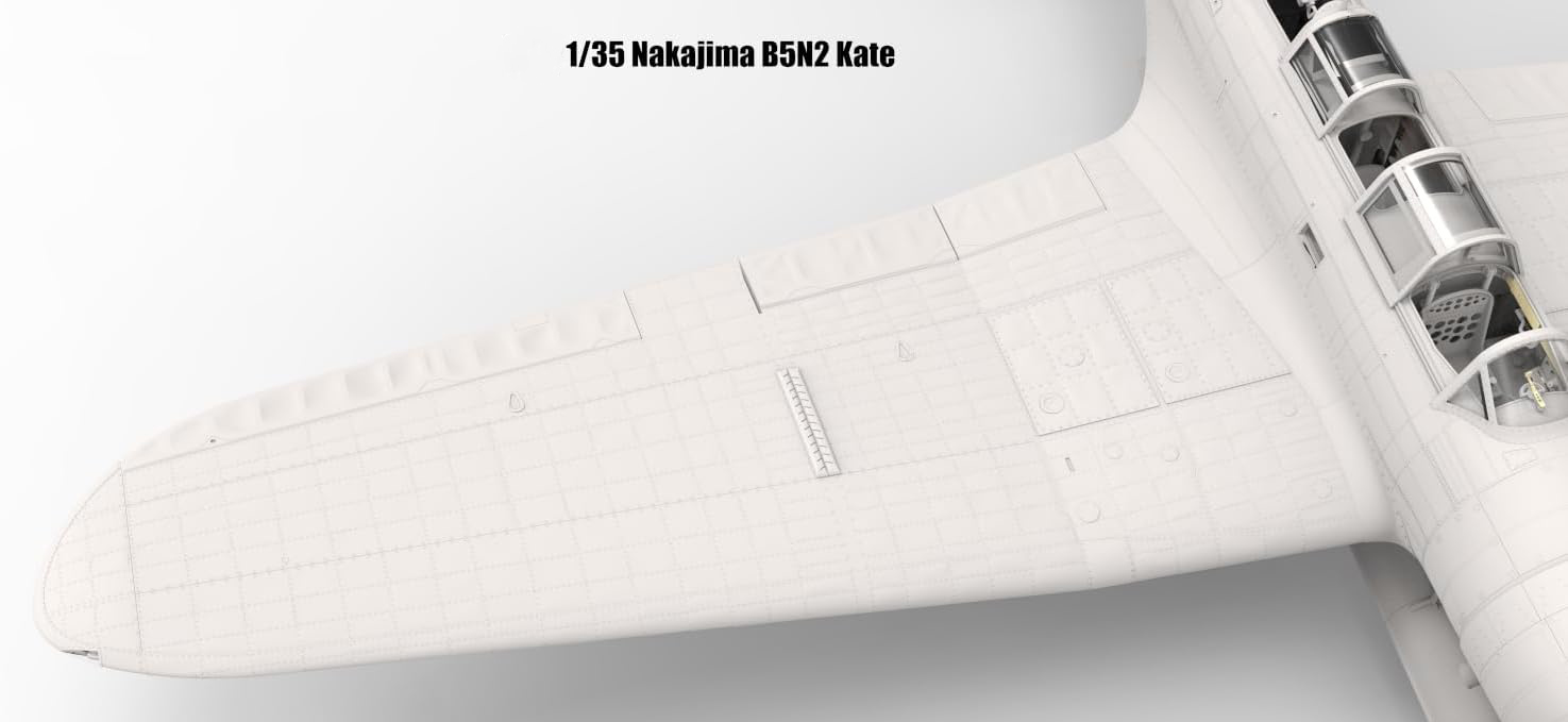 thumbnail image 2 of Border 1:35 BF-005 Nakajima B5N2 Type 97 'Kate' Bomber – Full Interior Plastic Kit 2 of 6