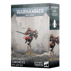 Warhammer 40000 Adepta Sororitas Sisters of Battle Canoness with Jump Pack 52-61