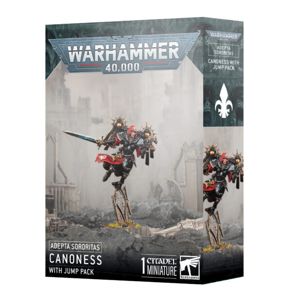 Warhammer 40000 Adepta Sororitas Sisters of Battle Canoness with Jump Pack 52-61