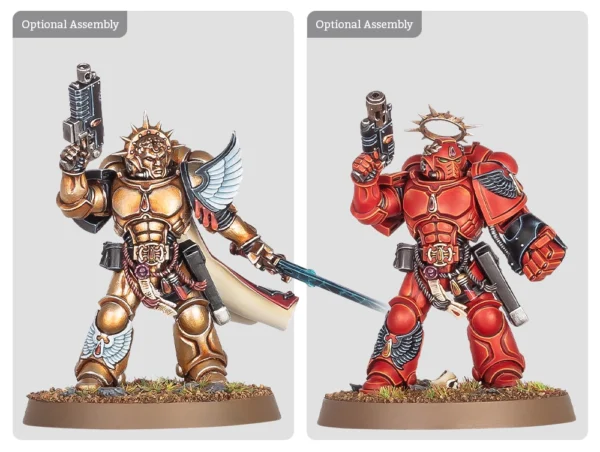 Warhammer 40000 Blood Angels Captain 41-23 optional