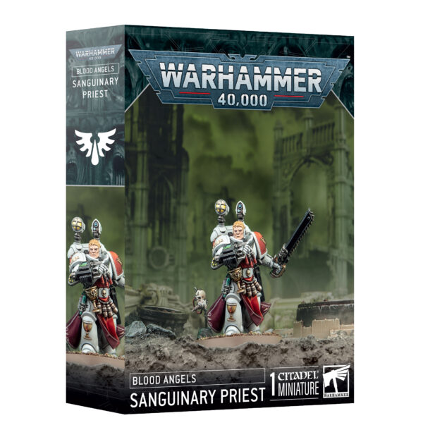 Warhammer 40000 Blood Angels Sanguinary Priest 41-48