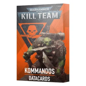 Warhammer 40000 Kill Team Ork Kommandos Datacards 103-56