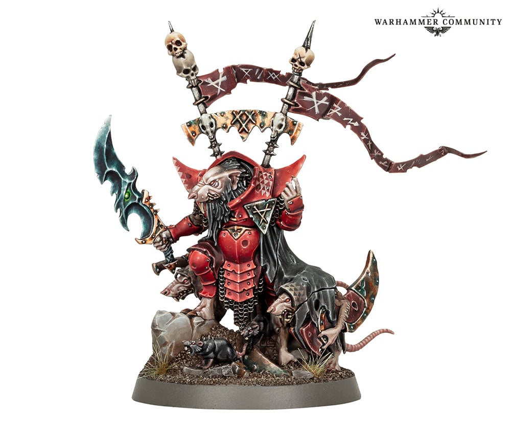 Warhammer Age of Sigmar Spearhead Skaven Krittok Foulblade 9049 • Canada