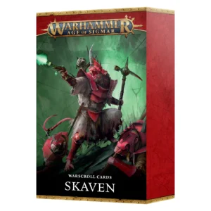 Warhammer Age of Sigmar Spearhead Skaven Warscroll Cards 90-05