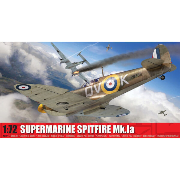Airfix Supermarine Spitfire Mk.Ia 1/72 Scale A01071C