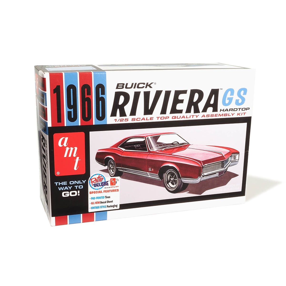 AMT 1966 Buick Riviera GS Hardtop 1/25 Scale 1439