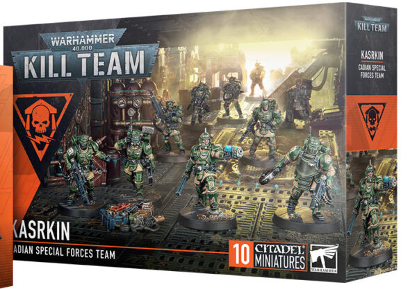 Warhammer 40000 Kill Team Kasrkin Cadian Special Forces Team 103-18