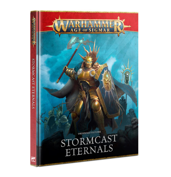 Warhammer Age of Sigmar Stormcast Eternals Order Battletome Hardback 96-01 Cover