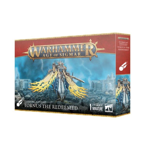 Warhammer Age of Sigmar Stormcast Eternals Tornus the Redeemed 96-69 Box