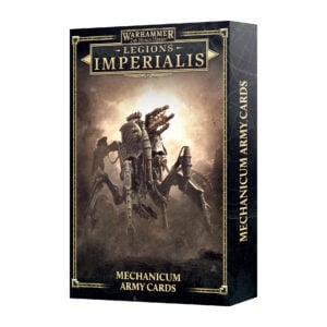 Warhammer The Horus Heresy Legions Imperialis Mechanicum Army Cards 03-69