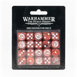 Warhammer The Horus Heresy Legions Imperialis Mechanicum Set of Dice 31-37