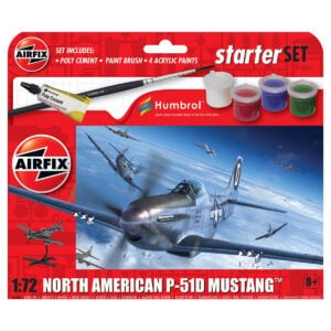Airfix North American P-51D Mustang 1/72 Scale A55013