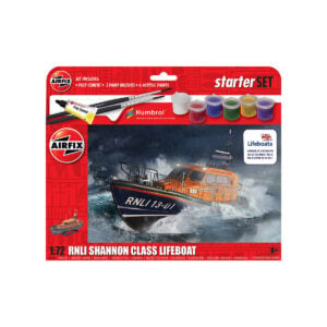 Airfix RNLI Shannon Class Lifeboat 1/72 Scale A55015 Model Set