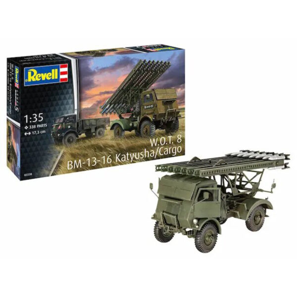 Revell BM-13-16 Katyusha Cargp WOT 8 1/35 Scale 03338