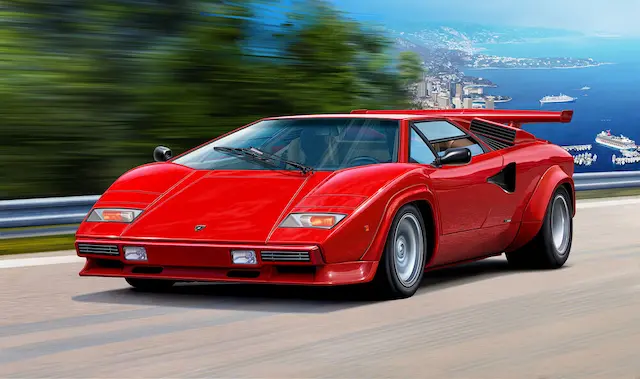 自動車 (N450) Lamborghini Countach LP500S 1/24 N450) Lamborghini Countach LP500S 1/24 - メルカリ