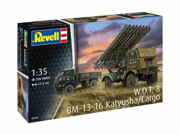 Revell BM-13-16 Katyusha Cargp WOT 8 1/35 Scale 03338