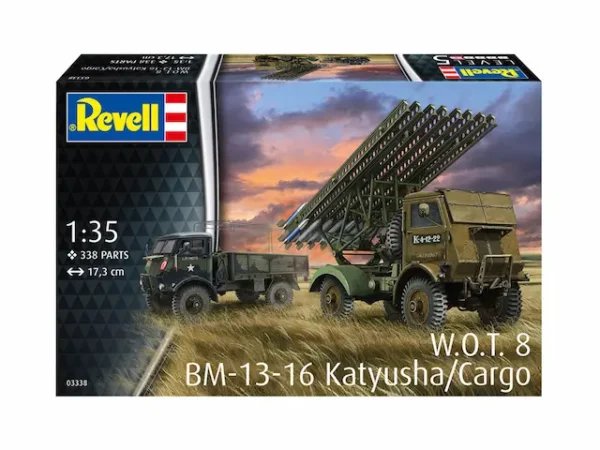 Revell BM-13-16 Katyusha Cargp WOT 8 1/35 Scale 03338