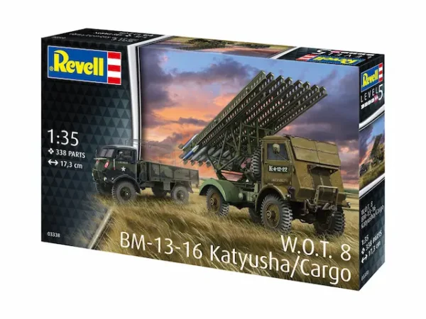 Revell BM-13-16 Katyusha Cargp WOT 8 1/35 Scale 03338