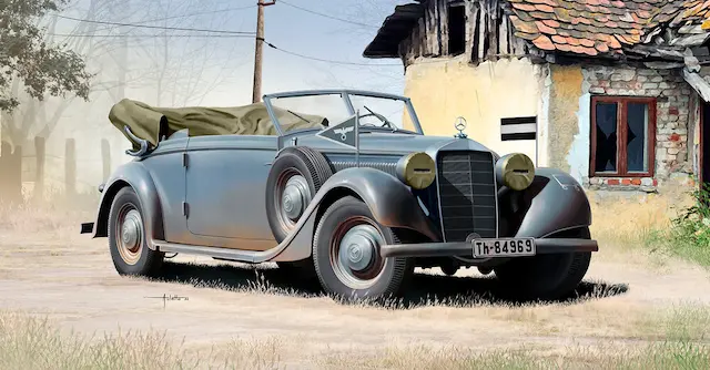 Revell Typ 320 W142 Cabriolet 1/35 Scale 03354