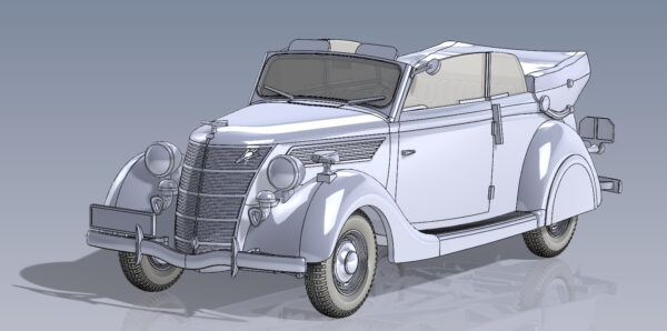 Roden Ford V8-G81 Cabriolet 1/35 Scale ROD 820