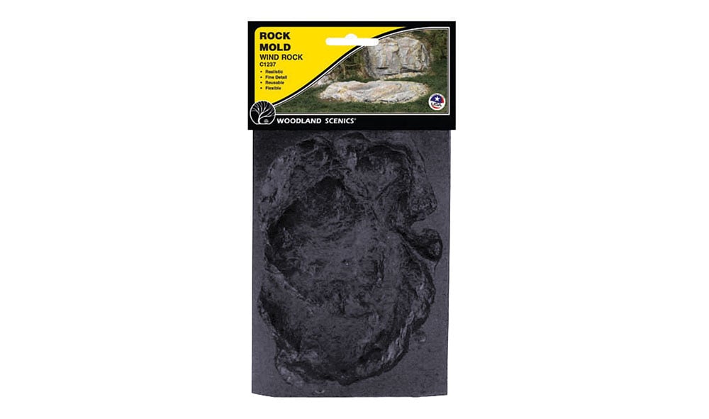 Woodland Scenics Rock Mold - Wind Rock 5x7 inch C1237