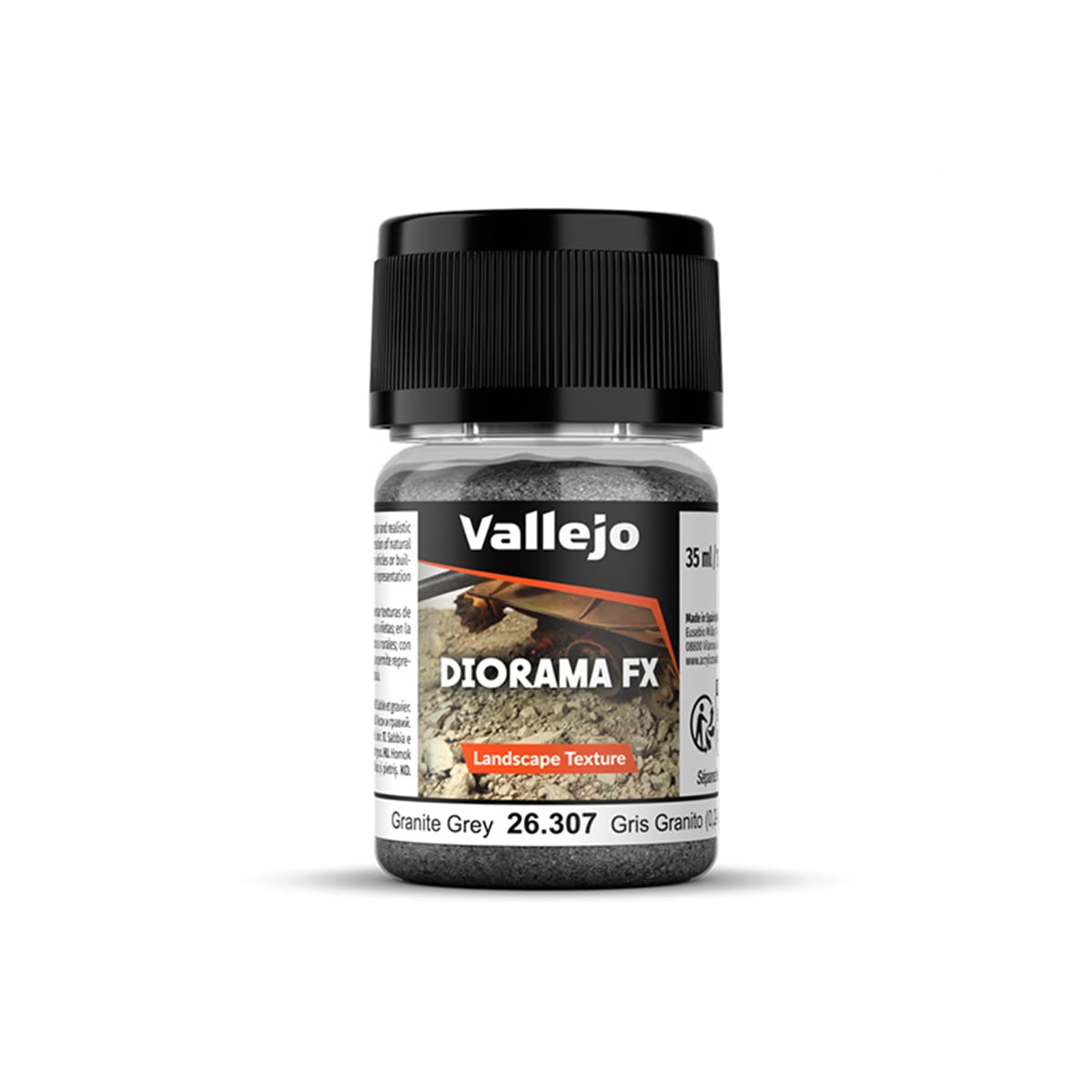 Vallejo Diorama FX Landscape Textures Granite Grey 02-0.6mm Grain 26307